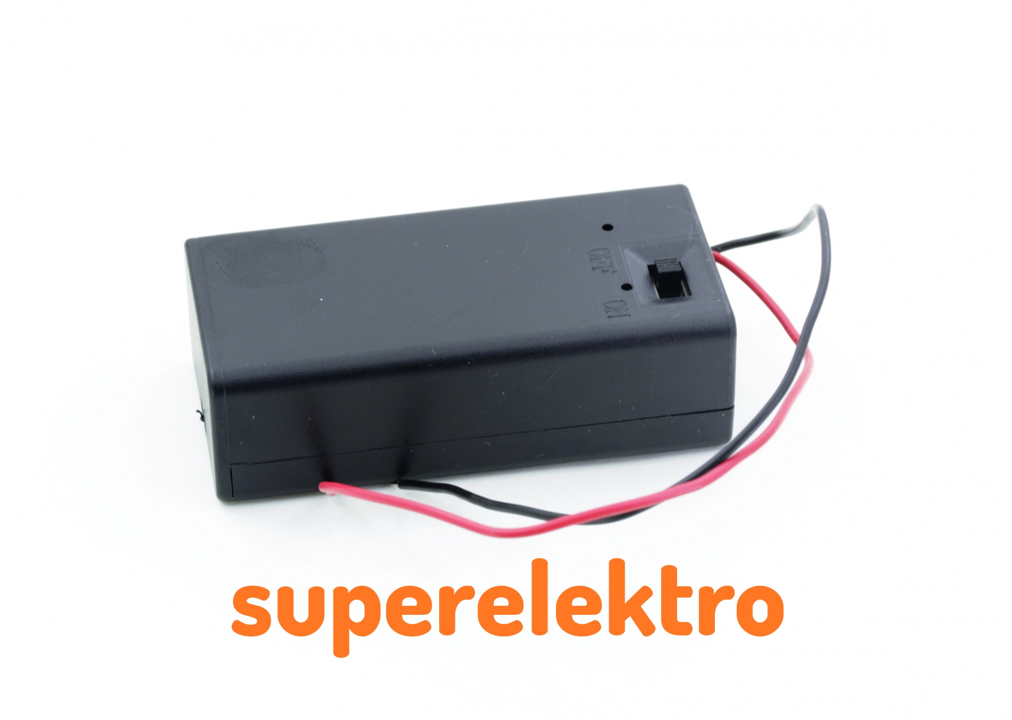 2 Stück 2 X 1,5 V AA-Batterien Batteriehalter Aufbewahrungsbox Fall Mit