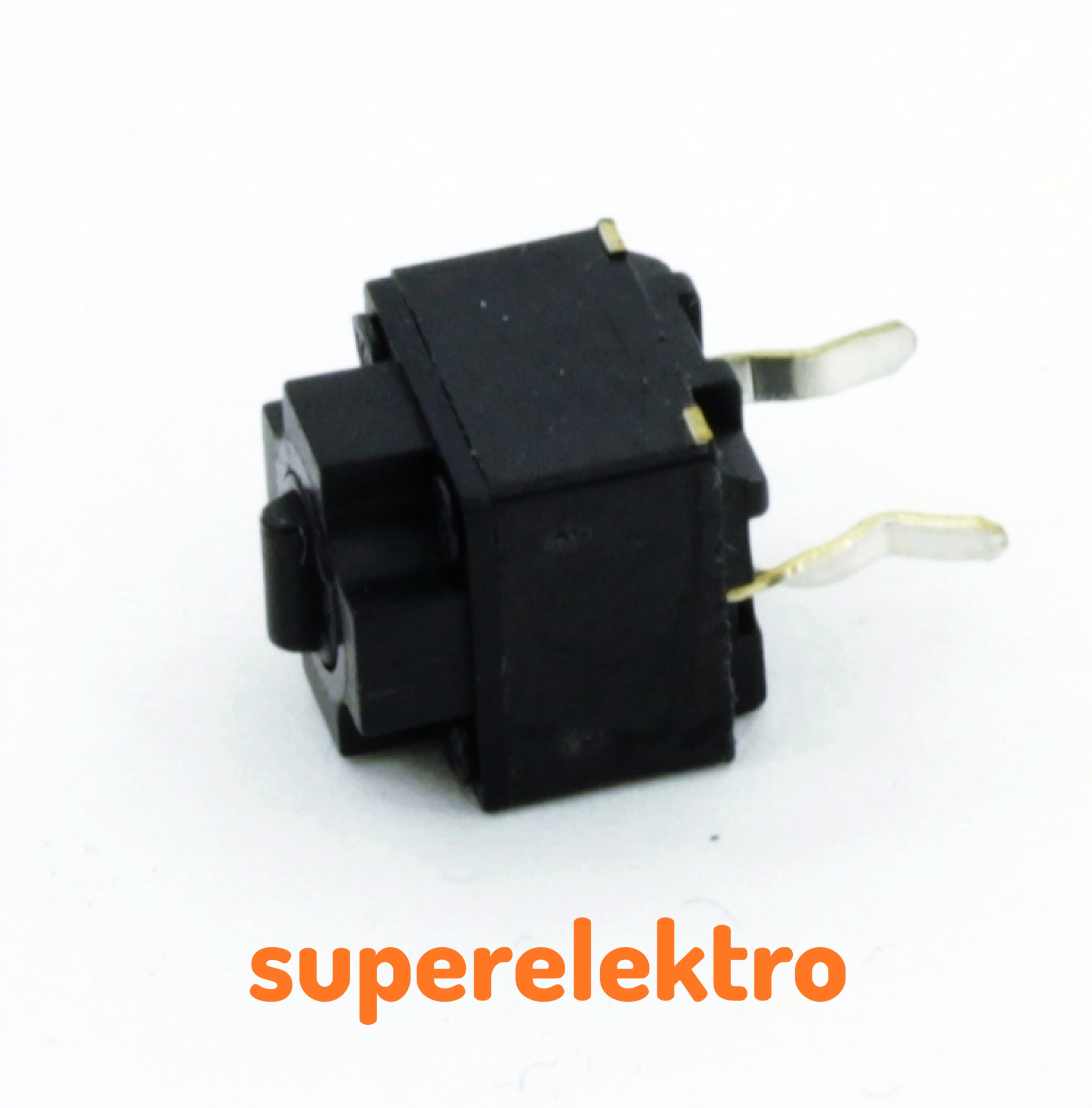 POPESQ 5 Stück Mikrotaster 8x8 Mm, 2 Kontakte, 0,5 A / 45 V, ON-(ON), Höhe 13,5 Mm