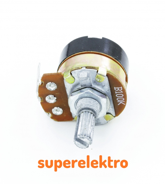 Potentiometer mit Schalter Poti WH138 B5K B10K B50K B100K B250K B500K