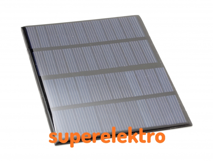 12V 5,2 Watt Mini Solar Panel Polykristalline Solarzellen Silizium Epoxy So W6E7