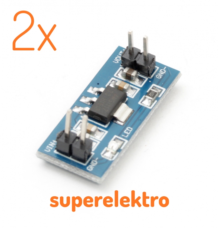 Chanzon 50er-Pack AMS1117-2.5 SOT-223 Spannungsregler – LDO Für DIY-Elektronikprojekte